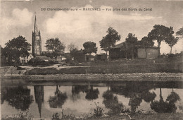 Marennes * Vue Prise Des Bords Du Canal * L'église - Marennes