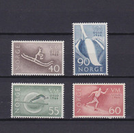 NORWAY 1966, Mi# 537-540, Ski Championships, Sports, MNH - Skisport
