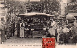 CPA De MARSEILLE  Le Marchand De Coquillages. - Petits Métiers