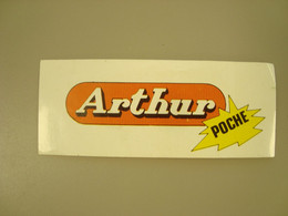 AUTOCOLLANT ARTHUR POCHE - Stickers