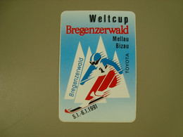 AUTOCOLLANT WELTCUP BREGENZERWALD - Stickers
