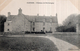 CPA   29  CLEDER---CHATEAU DE KERMENGUY - Cléder