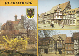 Duitsland Postkaart Quedlinburg Gebruikt (6178) - Quedlinburg