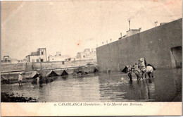 MAROC - CASABLANCA - Le Marché Aux Bestiaux - Casablanca