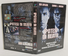 I105464 DVD - Ipotesi Di Reato - Ben Affleck Samuel L. Jackson - Action, Adventure