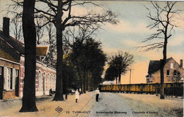 Turnhout Chaussée D’Anvers Wagons Et Tram SBP Couleurs - Turnhout