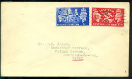 Great Britain 1951 FDC Festival Of Britain SG 513-514 - ....-1951 Vor Elizabeth II.