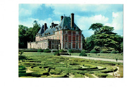 Cpm - 78 -  Rosny Sur Seine - Château Vu Du Jardin à La Française - Cim 30005003 - Rosny Sur Seine