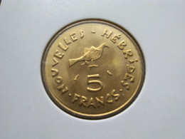 Nouvelles Hébrides   -   5  Francs   1970   -- UNC --    Vanuatu   - - Vanuatu