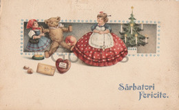 Romania - Christmas Card - Illustrateur - Teddy Bear - Altri