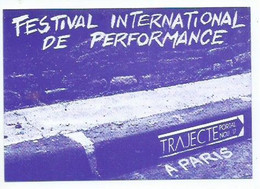 FESTIVAL INTERNACIONAL DE PERFOMANCE.- AÑO1988 - Manifestazioni