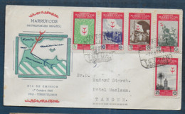 MAROC ESPAGNOL - Enveloppe De Tetuan Pour Tanger - Spanish Morocco