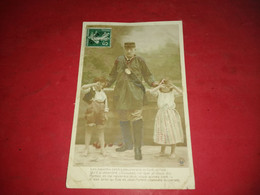 Carte Postale ANCIENNE 1909 LES PAUVRES PETITS PLEURERENT SI FORT ....  Voir Photos - Other & Unclassified