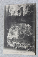 Cpa 1907, Saint Zacharie, Château De Saporta, Pont De Noël, Var 83 - Saint-Zacharie