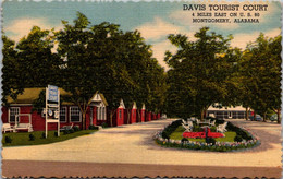 Alabama Montgomery Davis Tourist Court Curteich - Montgomery