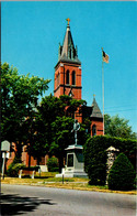 Massachusetts Amesbury Huntington Square With St Joseph's Roman Catholic Church & Josiah Bartlett Statue - Other