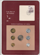 CHINA  Coin Sets Of All Nations People’s China 1 Yuan 5,2,1 Jiao 1981 1,2,5 Fen 1982 - Chine