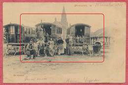 Baccarat  Meurthe & Moselle En Station - Thème Ethnies : Les Romanichels Gitans  Gypsies - Roulottes Hippomobiles 1900 - Baccarat