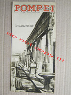 Italy / Pompei 1936 ? Istituto Geografico De Agostini, Novara ( Brochure, Prospect ) - Tourism Brochures