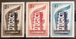 EUROPA 1956 - LUXEMBOURG                    N° 514/516                        NEUF* - 1956