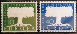 EUROPA 1957 - ALLEMAGNE                   N° 140/141                       NEUF** - 1957