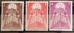 EUROPA 1957 - LUXEMBOURG                   N° 531/533                       NEUF** - 1957