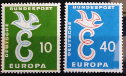 EUROPA 1958 - ALLEMAGNE                  N° 164/165                       NEUF* - 1958
