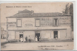 La Roche Sur Yon- Déjeuners Et Diners à Toute Heure-Hôtel De La BOULE D'OR - La Roche Sur Yon