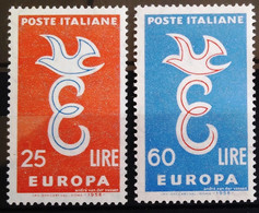 EUROPA 1958 - ITALIE                 N° 765/766                       NEUF** - 1958