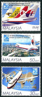 Malaisie Malaysia 1997 50 Years Aviation  Boeing 747 Malaysian Airlines (Yvert 628, SG Gibbons 641, Scott 616) - Airplanes