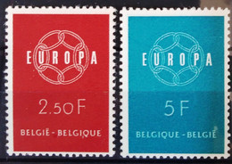 EUROPA 1959 - BELGIQUE                    N° 1111/1112                        NEUF* - 1959