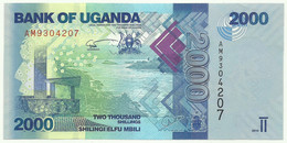 Uganda - 2000 Shillings - 2010 - Pick: 50.a - Unc. - Serie AM - 2.000 - Uganda
