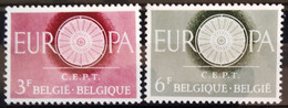 EUROPA 1960 - BELGIQUE                    N° 1150/1151                       NEUF** - 1960