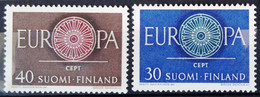 EUROPA 1960 - FINLANDE                    N° 501/502                       NEUF** - 1960