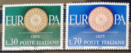 EUROPA 1960 - ITALIE                    N° 822/823                       NEUF** - 1960