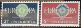 EUROPA 1960 - LUXEMBOURG                    N° 587/588                   NEUF** - 1960