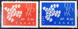 EUROPA 1961 - GRECE                    N° 753/754a                    NEUF** - 1961