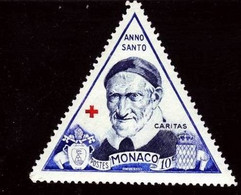 CARITAS  VINZENZ VON PAUL MONACO 1951 MNH (**) MI 429 - Theologians