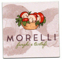 Biglietto Da Visita Morelli, Funghi E Tartufi - Visitekaartjes