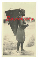 Carte Photo Fotokaart Jeune Fille LISALA Femme Seins Nus Afrique Ethnique Native CPA ZAGOURSKI Leopoldville Congo Belge - Belgian Congo