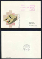 TIMBRE DE DISTRIBUTEUR - ORLEANS ARGONNE - LOIRET / 1981 ENVELOPPE FDC POUR LA SUISSE (ref 9119e) - 1981-84 LS & LSA Prototipi