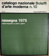 CATALOGO BOLAFFI D'ARTE MODERNA VOLUME N°10 - Riviste & Cataloghi