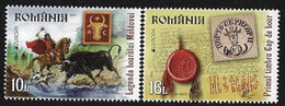 RUMANIA /ROMANIA /RUMÄNIEN /ROUMANIE  -EUROPA 2022-"LEYENDAS Y MITOS".- SERIE De 2 V- N - 2022