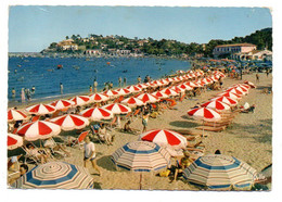 CAVALAIRE SUR MER -1963-- La Plage (animée)..........cachet CANNES--Festival Du Film Amateur..........à Saisir - Cavalaire-sur-Mer