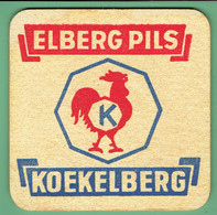 Bierviltje - ELBERG PILS - KOEKELBERG - Haan - Beer Mats
