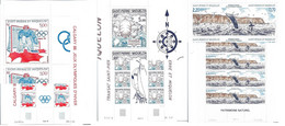 Saint-Pierre Et Miquelon (N°487A, 2 Feuilles),(492 Et 494/495 Par 1 Feuille) Cote 139€ - Collezioni & Lotti