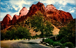 Utah Zion National Park Entrance Road 1959 - Zion