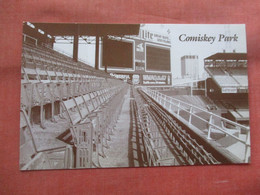 Baseball  Stadium.    Comiskey Park Chicago.  White Sox    Ref 5629 - Honkbal