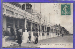 Carte Postale 14. Cabourg  La Terrasse Du Kursaal  Très Beau Plan - Cabourg