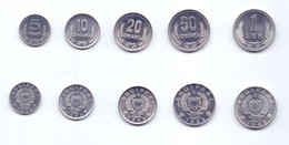 Albania 5 Coins Set 1988 - Albanie